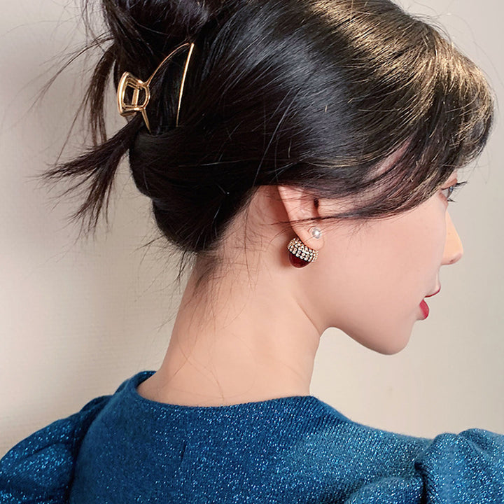 Brincos Natal Mulheres Estilo Laço Elegante Com Zircônias