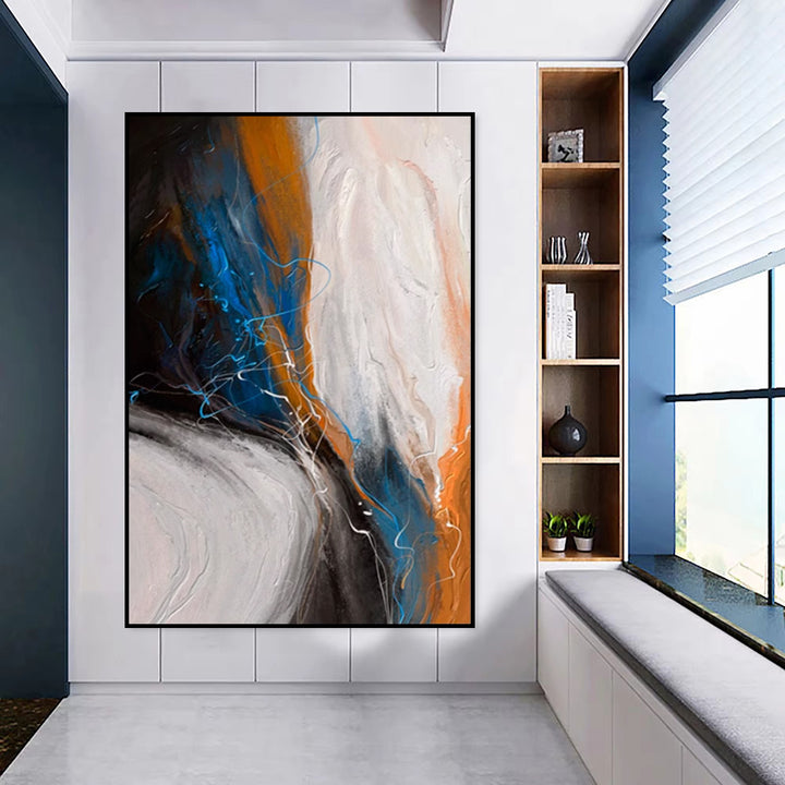 Handmade Oil Painting Canvas Wall Art Decoration Modern Abstract Pictures Artwork Room Aesthetic For Home Decor Rolled Frameless Unstretched Painting by 253444