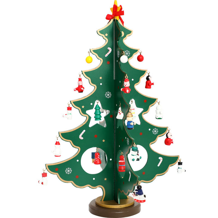 Christmas Decorations Creative Christmas Tree Desktop Decoration Decorations Wood Christmas Tree by 253444