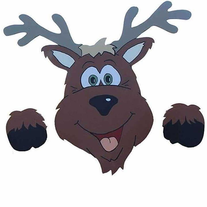 Christmas Themed Fence Garden Top Decoration by 253444