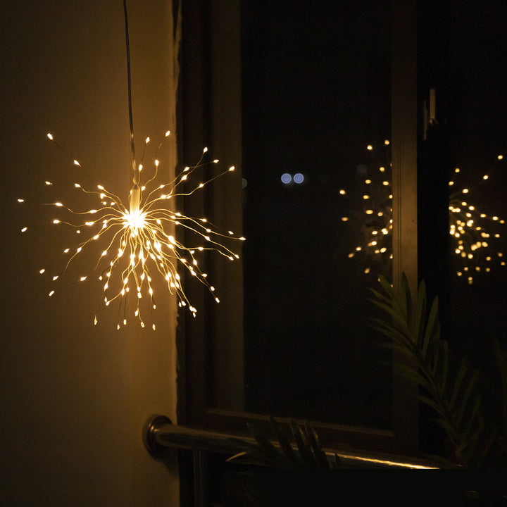 Outdoor Waterproof Remote Control Copper Wire Lamp Dandelion String Light by 253444