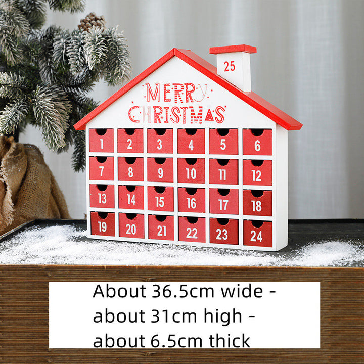 Christmas decoration wooden calendar by 253444