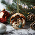 Acrylic 3D Effect Christmas Ornaments by 253444