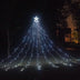 LED Pentagram Waterfall Lights Running Water Christmas by 253444