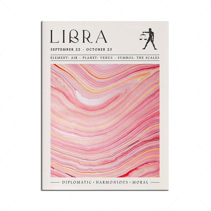 Printed Abstract Aesthetic Living Room Wall Decor Poster by 253444