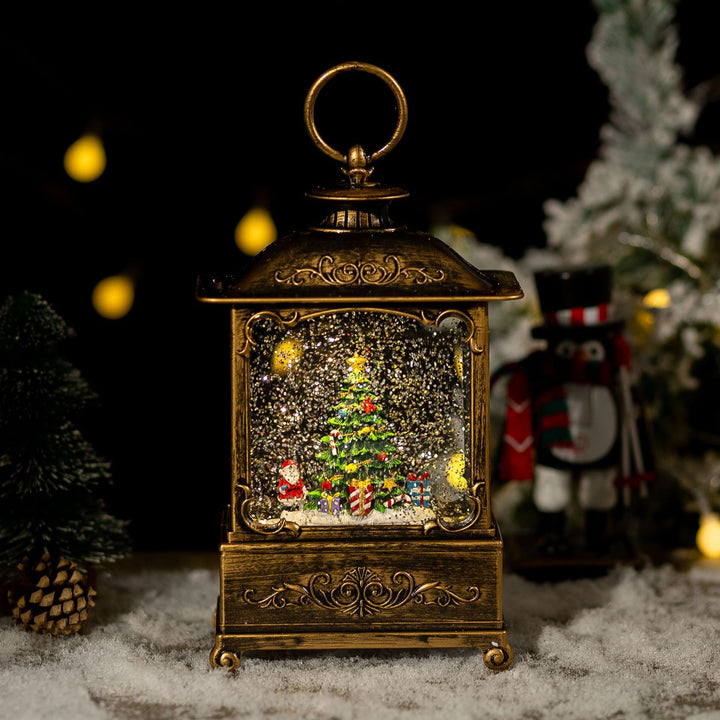 Christmas Decoration Decoration Crystal Lamp Music Box by 253444
