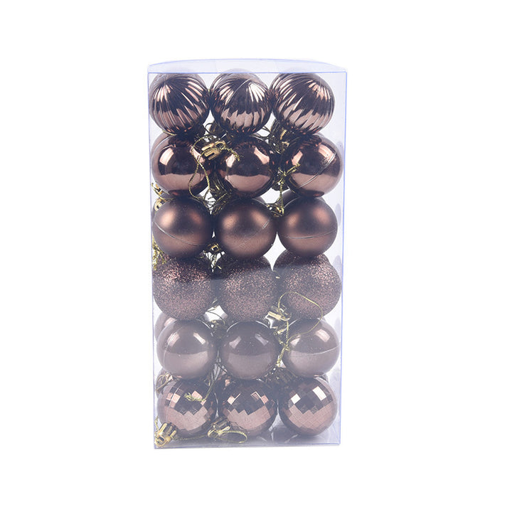 Bolas de Natal Coloridas 36 Peças Caixa Completa Casa by 253444