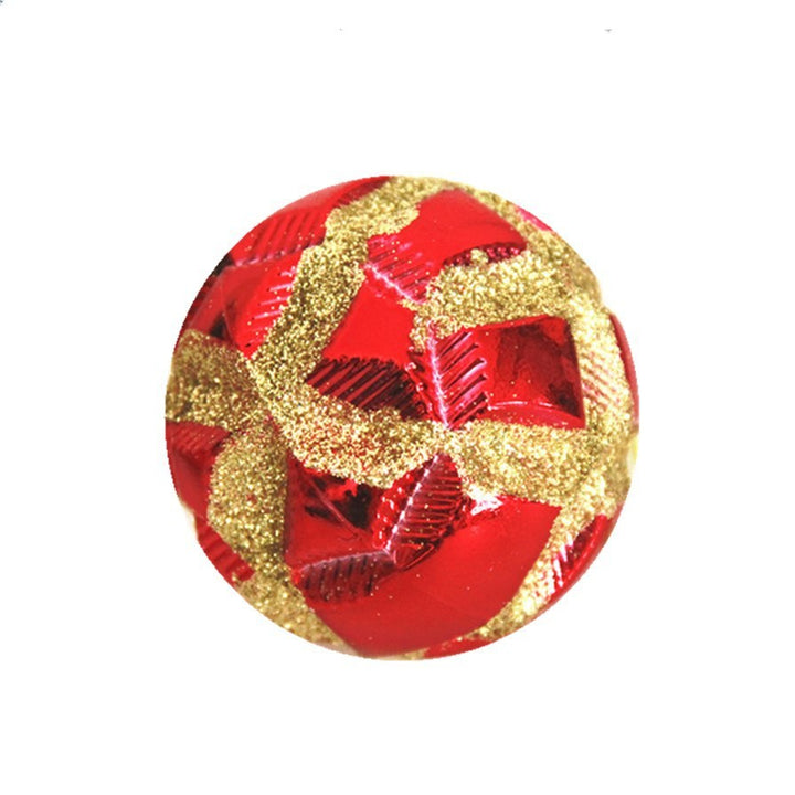Festival Supplies Painted Ball 6cm24 Pcs Pendant Electroplating by 253444
