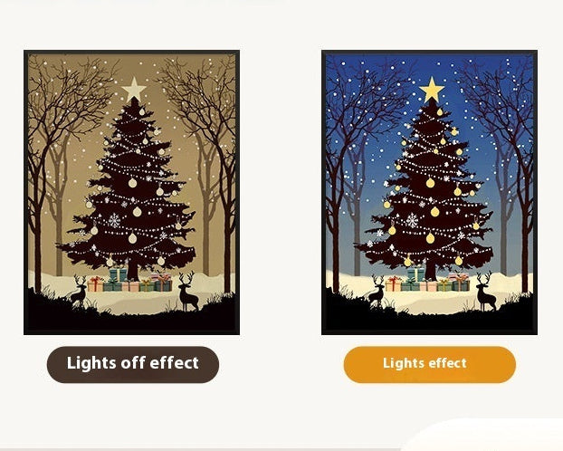 Altifalante Bluetooth Árvore de Natal Iluminada Decoração by 253444