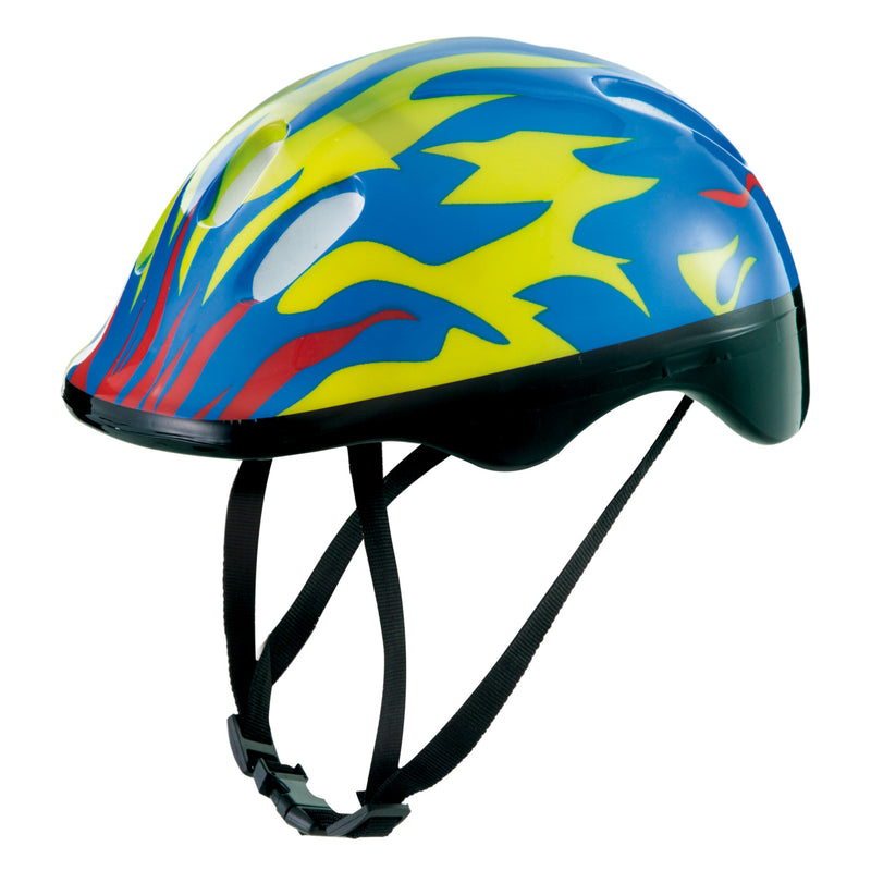 Capacete Infantil Chamas Zippy Toys Ajustável para Patins Skate e Bicicleta
