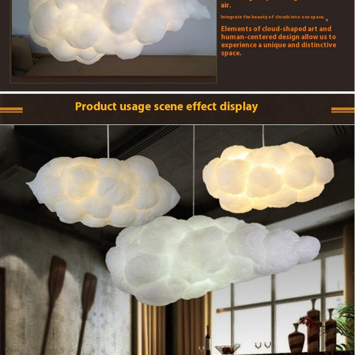 Luminária de Teto Decorativa Nuvem – Design Moderno e Sofisticado
