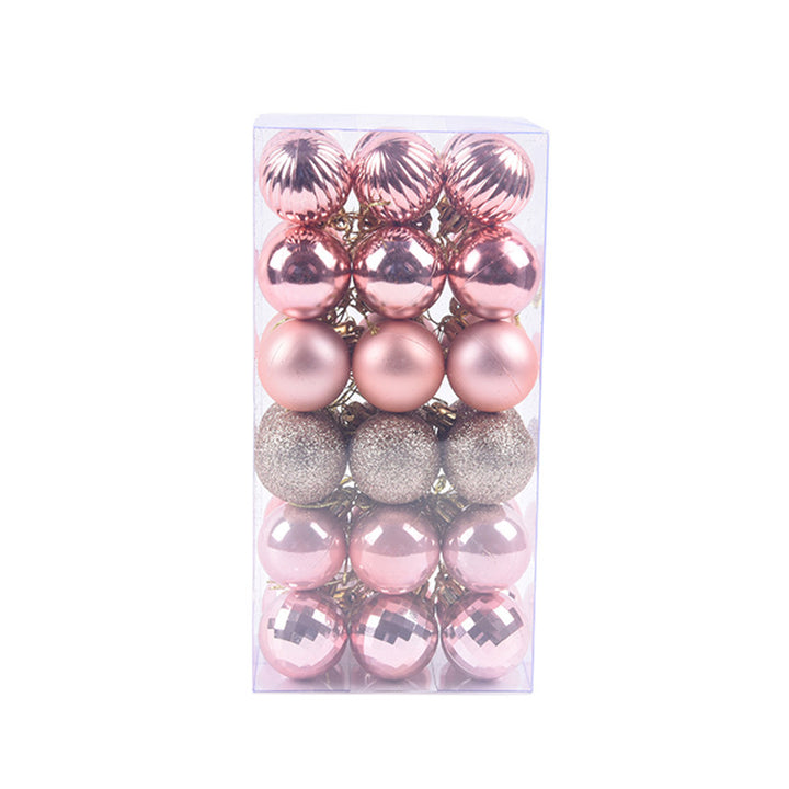 Bolas de Natal Coloridas 36 Peças Caixa Completa Casa by 253444