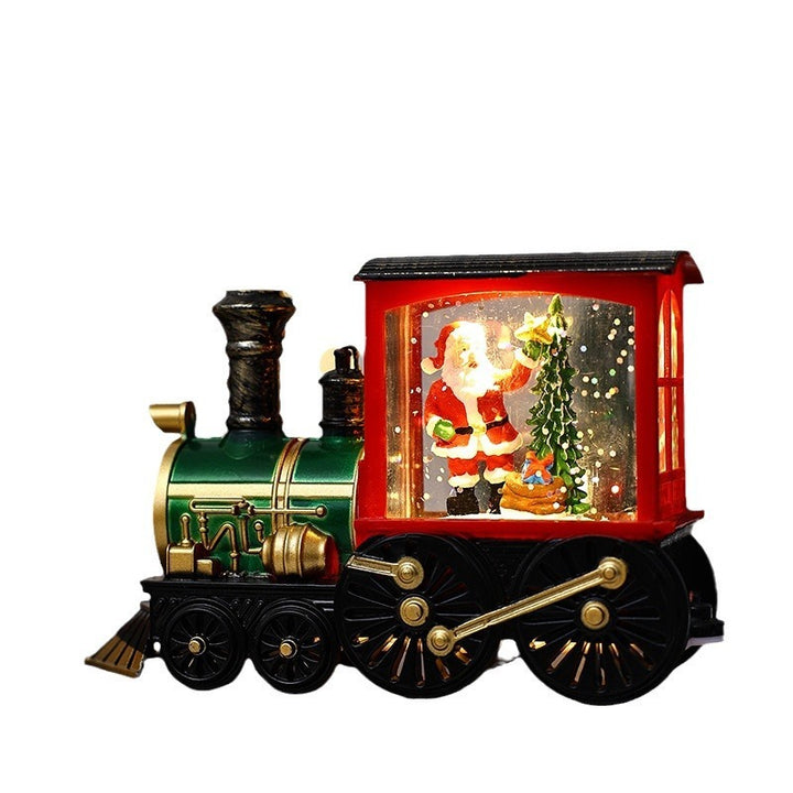 Christmas Gift Train Decoration Small Night Lamp by 253444