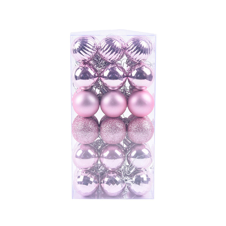 Bolas de Natal Coloridas 36 Peças Caixa Completa Casa by 253444