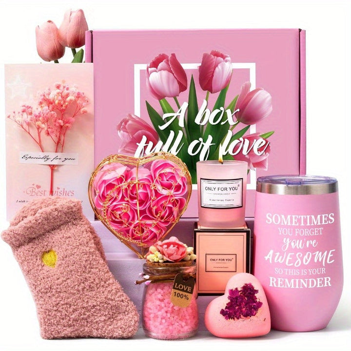 Cesta Spa Feminina Em Poliéster Presente Inspirador Para Ela