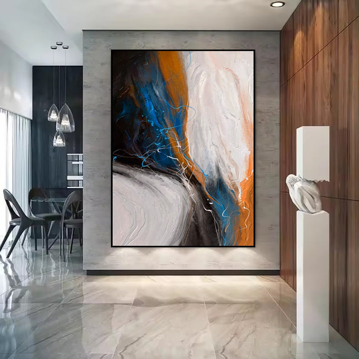 Handmade Oil Painting Canvas Wall Art Decoration Modern Abstract Pictures Artwork Room Aesthetic For Home Decor Rolled Frameless Unstretched Painting by 253444