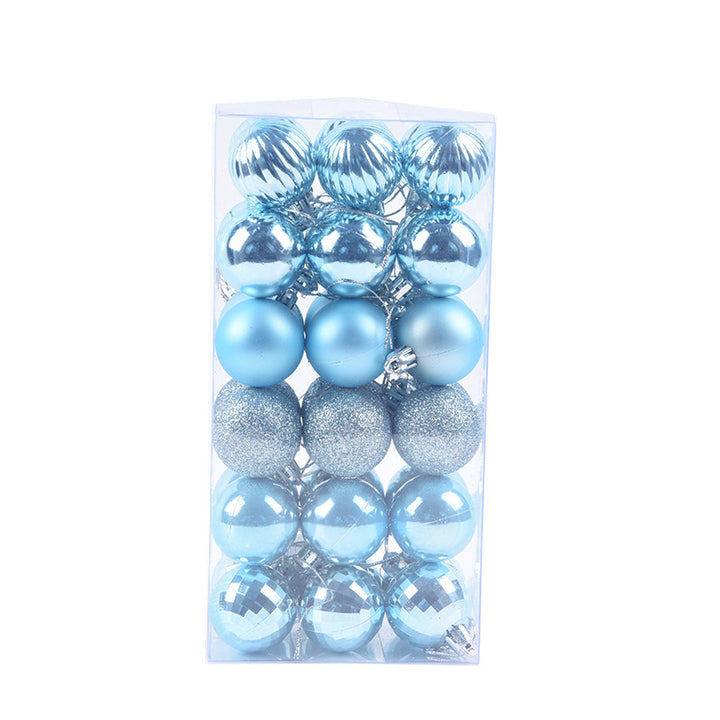 Bolas de Natal Coloridas 36 Peças Caixa Completa Casa by 253444