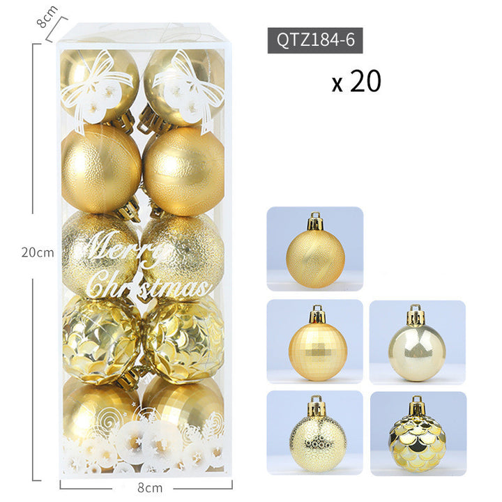 Christmas Ball Minimalist Decorations Hanging Set by 253444
