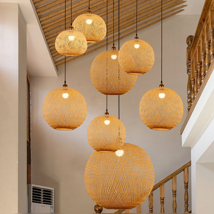 Zen Tea Room Pastoral Hall Chandelier
