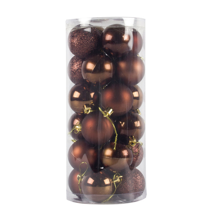 Christmas Ball Christmas Decorations 24 PCs Christmas Ball Set Christmas Tree Pendant by 253444