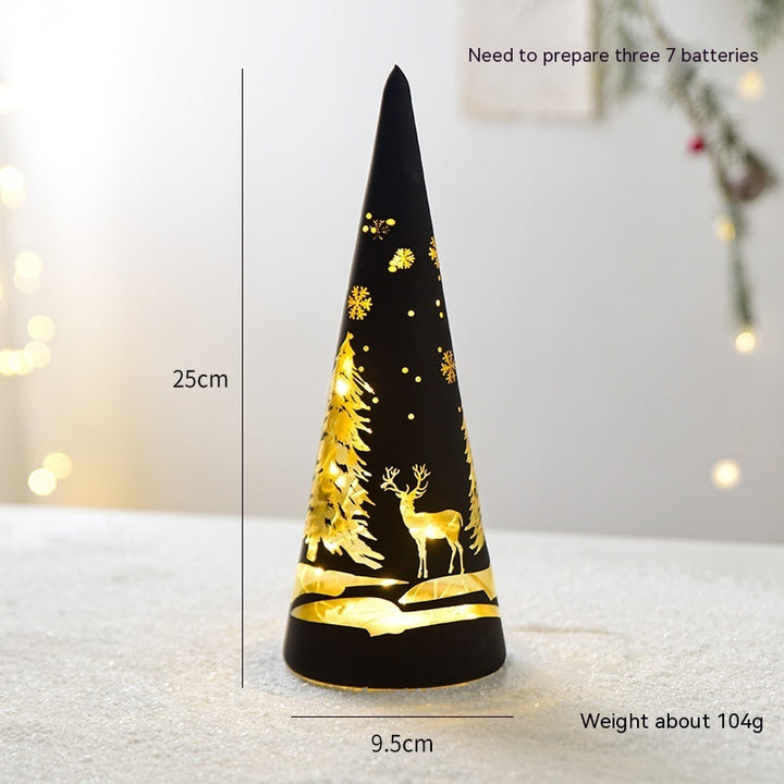 Christmas Luminous Glass Desktop Decoration by 253444