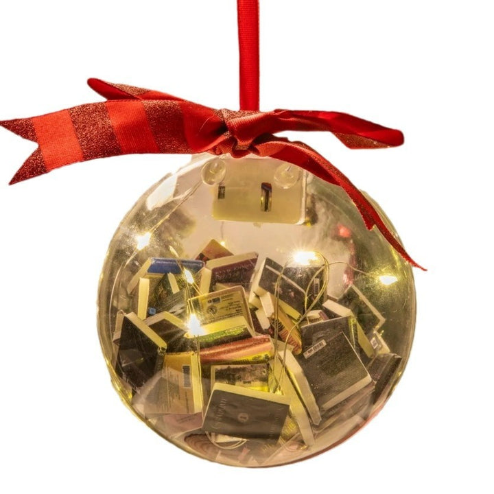 Christmas Decorations Christmas Ball Pendants Full Of Books by 253444