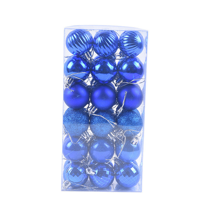 Bolas de Natal Coloridas 36 Peças Caixa Completa Casa by 253444