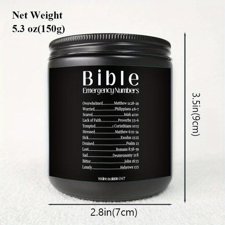 Velas Cristãs Com Versículos Bíblicos Presentes Iluminam