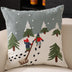 Christmas Festival Pillow Cover Home Snowflake by 253444