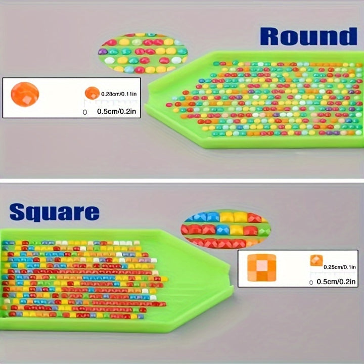 Kit Pintura Diamantes 5D com Foto Brilho Para Presentes