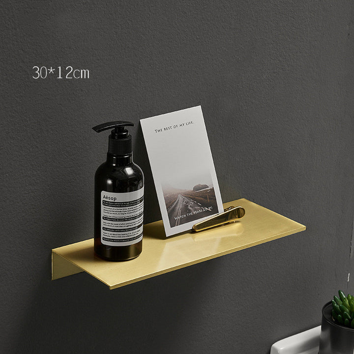 Shower Rack And Wall Mirror Front Cosmetic Storage