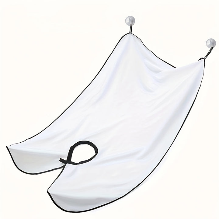 Babador de Barbear Masculino com Ventosa Fita Ampla