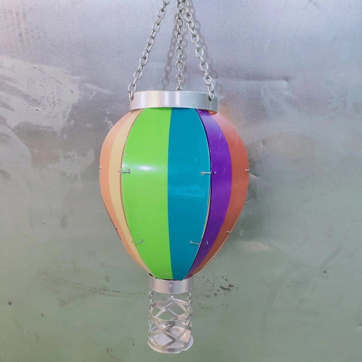 Christmas Solar Hot Air Balloon Lantern Outdoor Decoration by 253444