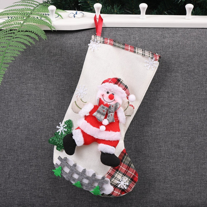 Christmas Decorations Santa Claus Socks Christmas Tree Pendant Christmas Socks Gift Bag Christmas Bag by 253444
