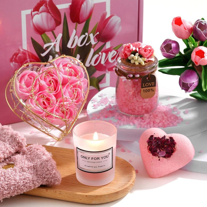 Cesta Spa Feminina Em Poliéster Presente Inspirador Para Ela