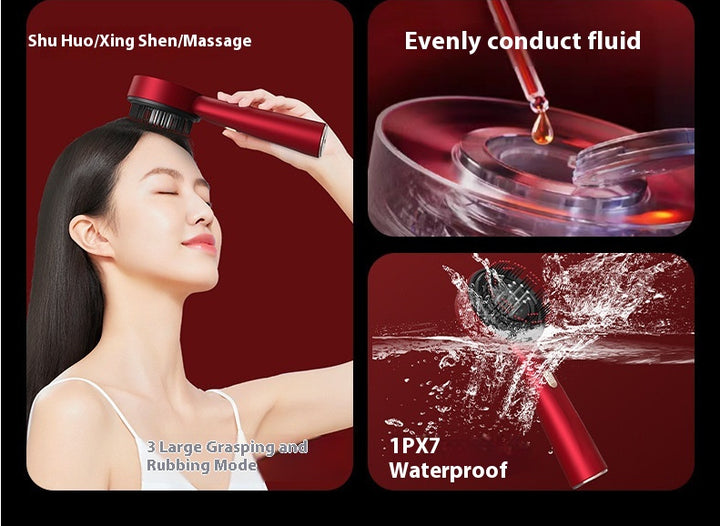 Massageador Elétrico para Couro Cabeludo