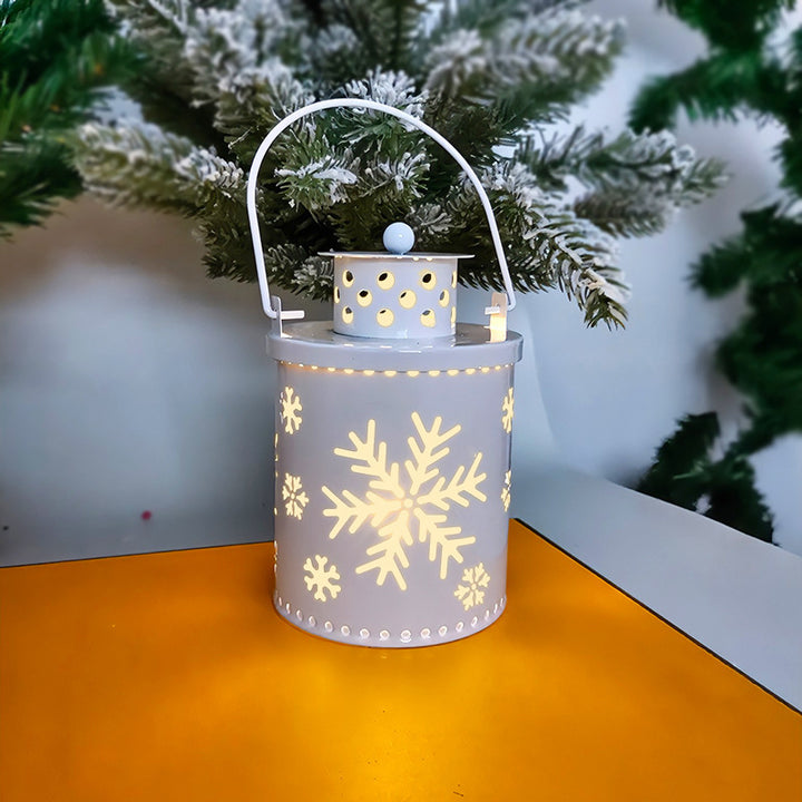 Christmas Candle Lights LED Small Lanterns Wind Lights Electronic Candles Nordic Style Creative Holiday Decoration Decorations by 253444