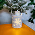 Christmas Candle Lights LED Small Lanterns Wind Lights Electronic Candles Nordic Style Creative Holiday Decoration Decorations by 253444