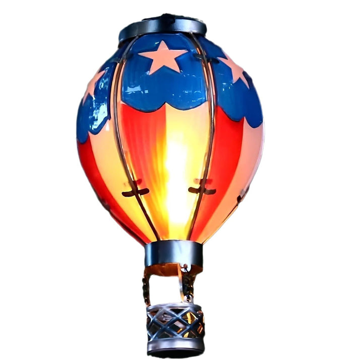 Christmas Solar Hot Air Balloon Lantern Outdoor Decoration by 253444