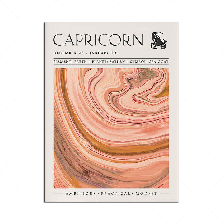 Printed Abstract Aesthetic Living Room Wall Decor Poster by 253444