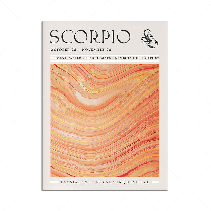 Printed Abstract Aesthetic Living Room Wall Decor Poster by 253444