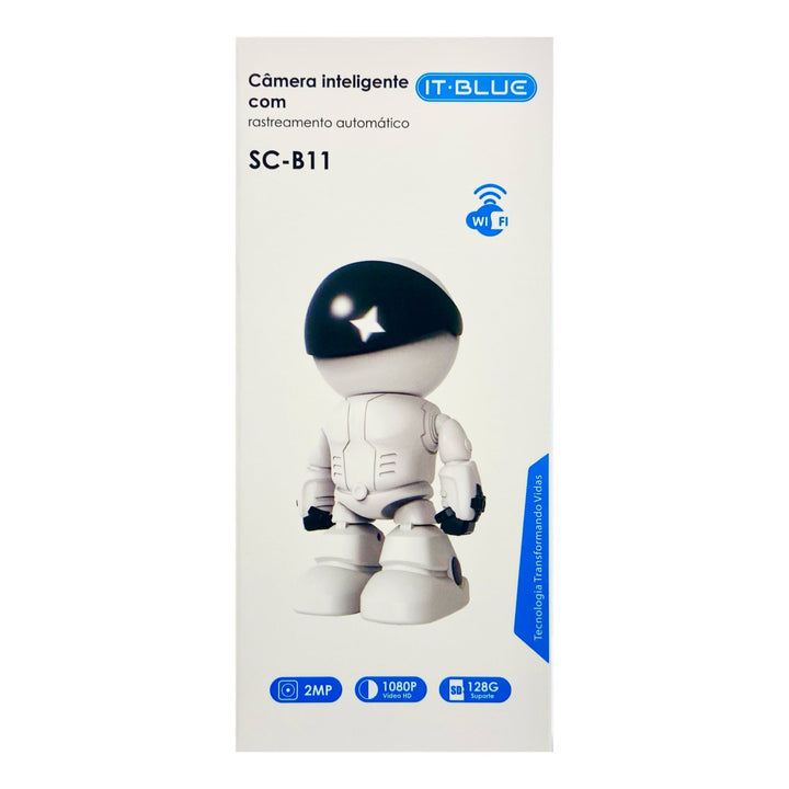 Câmera IT Blue Astronauta Visão Noturna 360º WiFi SC-B11 by 253444