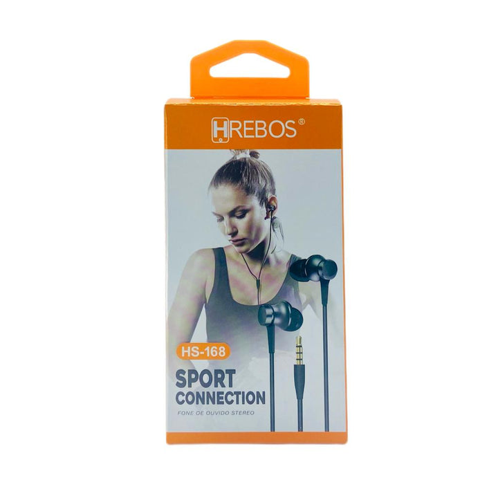 Fone de Ouvido Estéreo Com Fio HRebos HS-168 by 253444