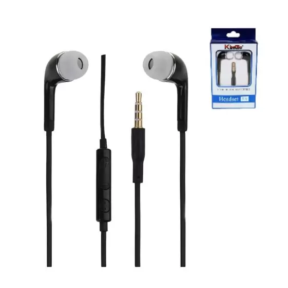 Fone de Ouvido P2 Kingo S4 Com Fio Estéreo Preto by 253444