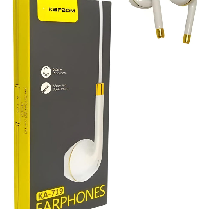 Fone De Ouvido Com Fio 1,2 Metros P2 Kapbom KA-719 by 253444