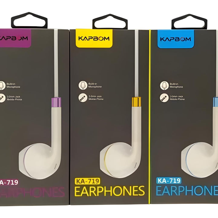 Fone De Ouvido Com Fio 1,2 Metros P2 Kapbom KA-719 by 253444
