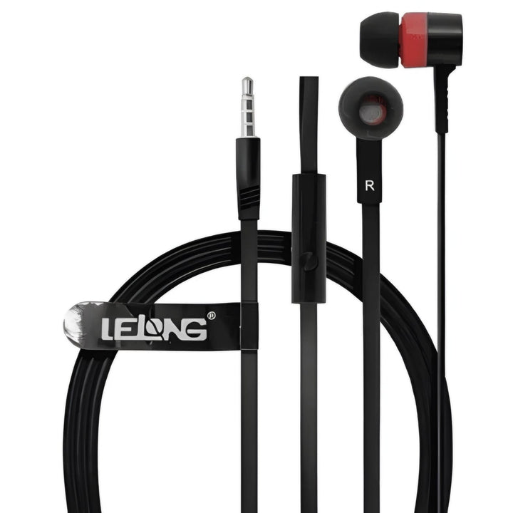 Fone de Ouvido Com Fio P3 Nenhum Ruído X-Bass Lelong LE-0201 by 253444