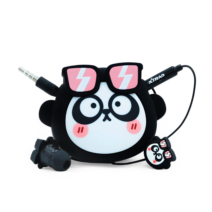 Fone De Ouvido Infantil Com Fio E Case Animais Fofos Xtrad LC-882 by 253444