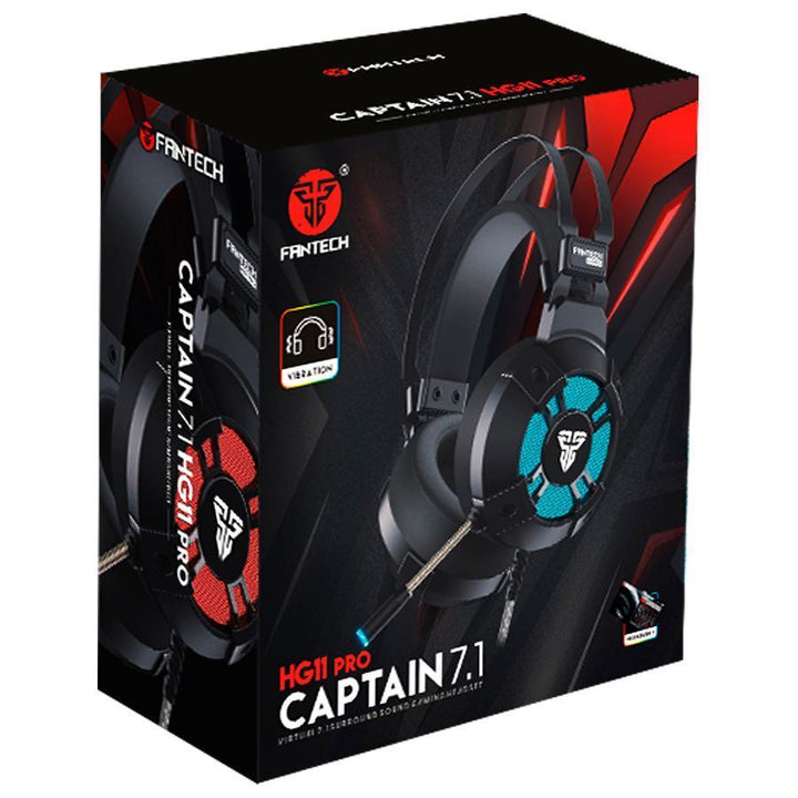 Headset Gamer Captain 7.1 USB Controle Remoto Fantech HG11 by 413106