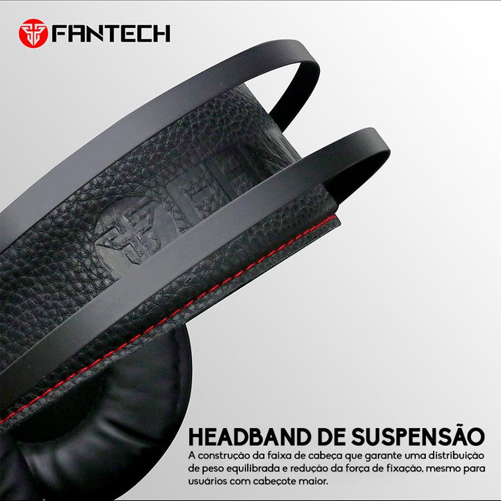 Headset Gamer Captain 7.1 USB RGB Virtual PC Fantech HG15 by 413106